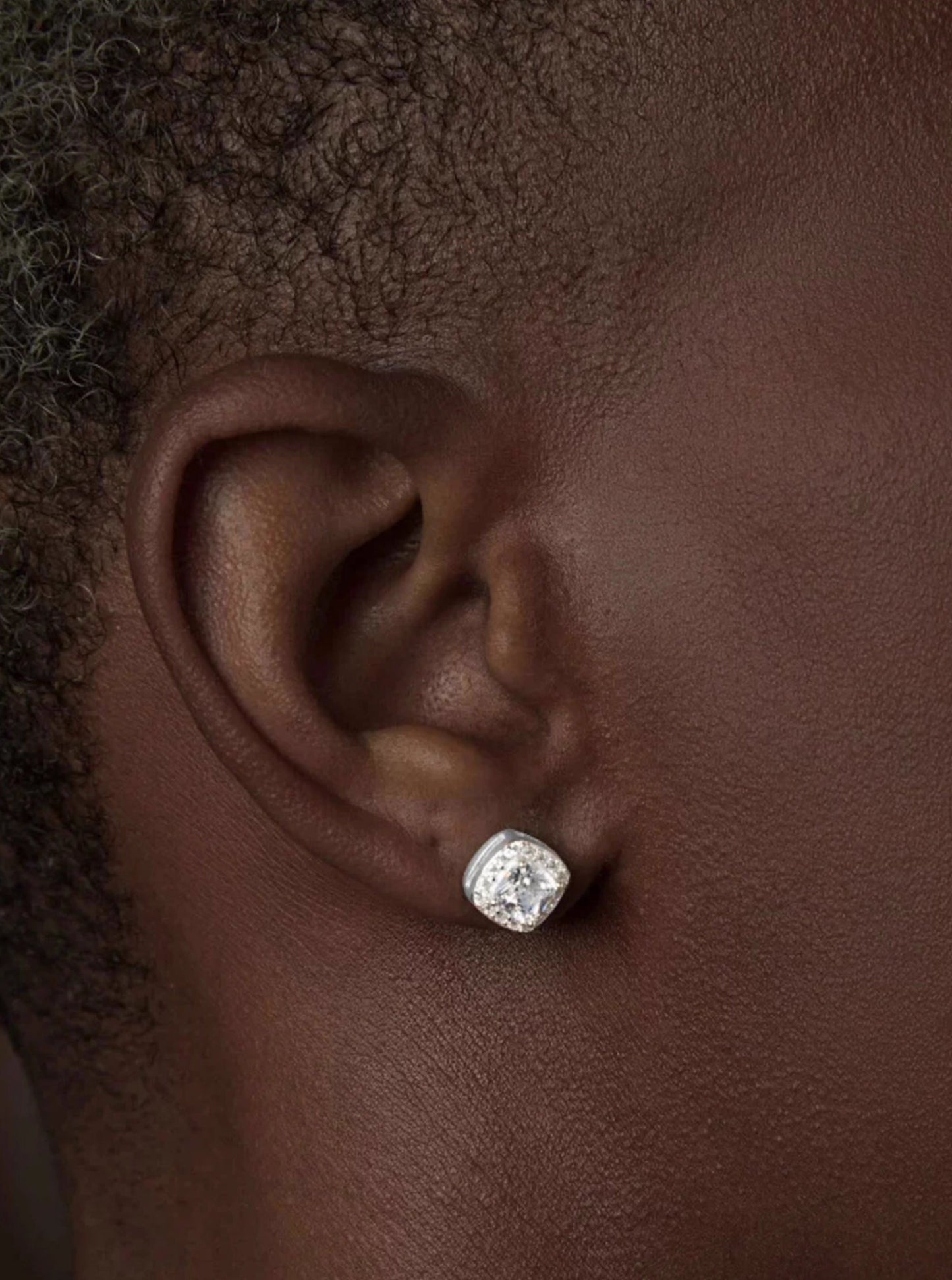 Eterny Cushion-Cut Halo Stud Earrings | Timeless Brilliance
