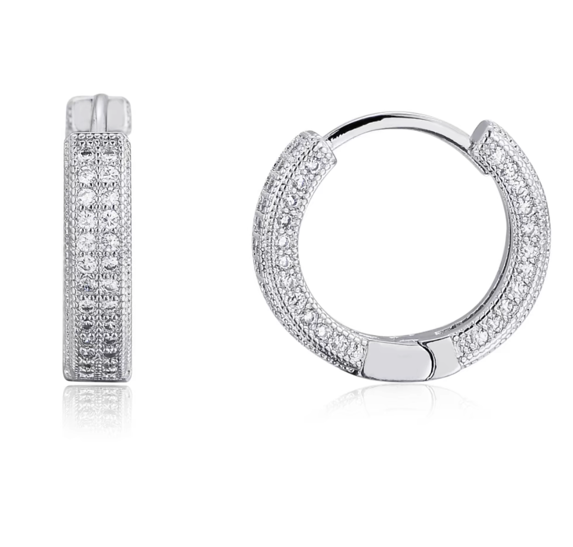 Eterny Huggie Hoop Earrings