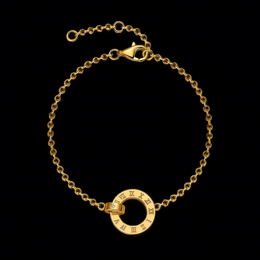 Roman Halo Timepiece Bracelet